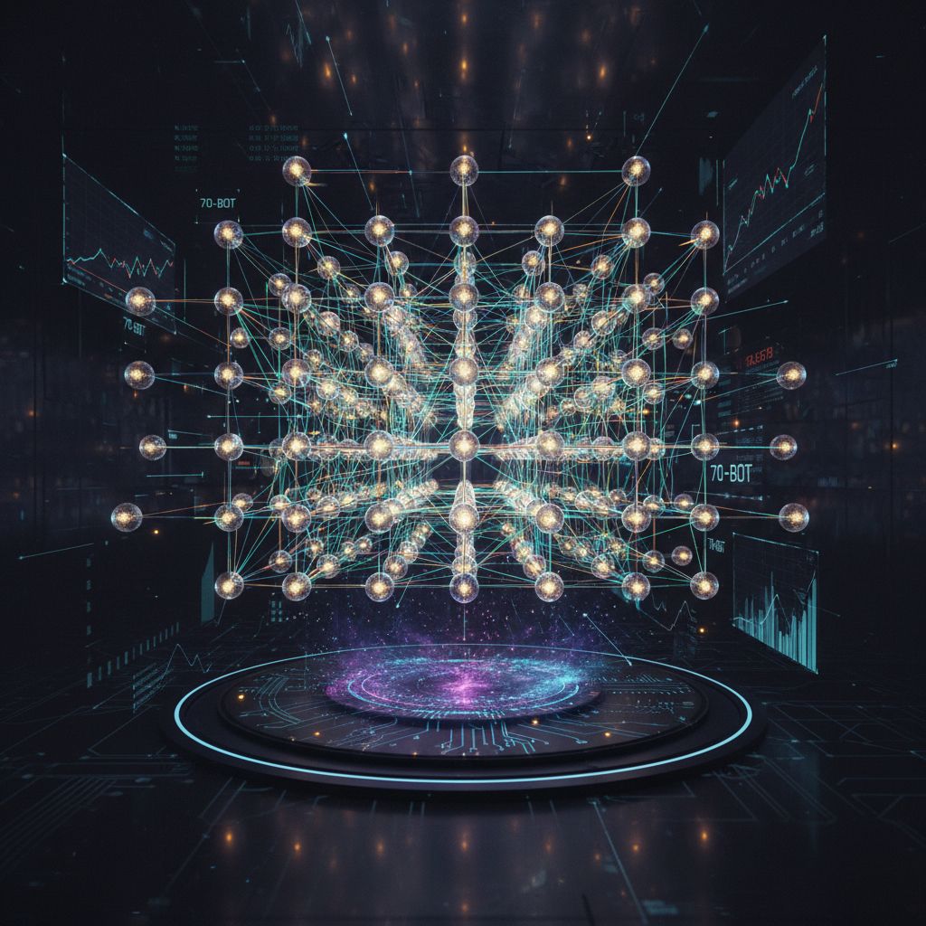 90-Bot Network Visualization